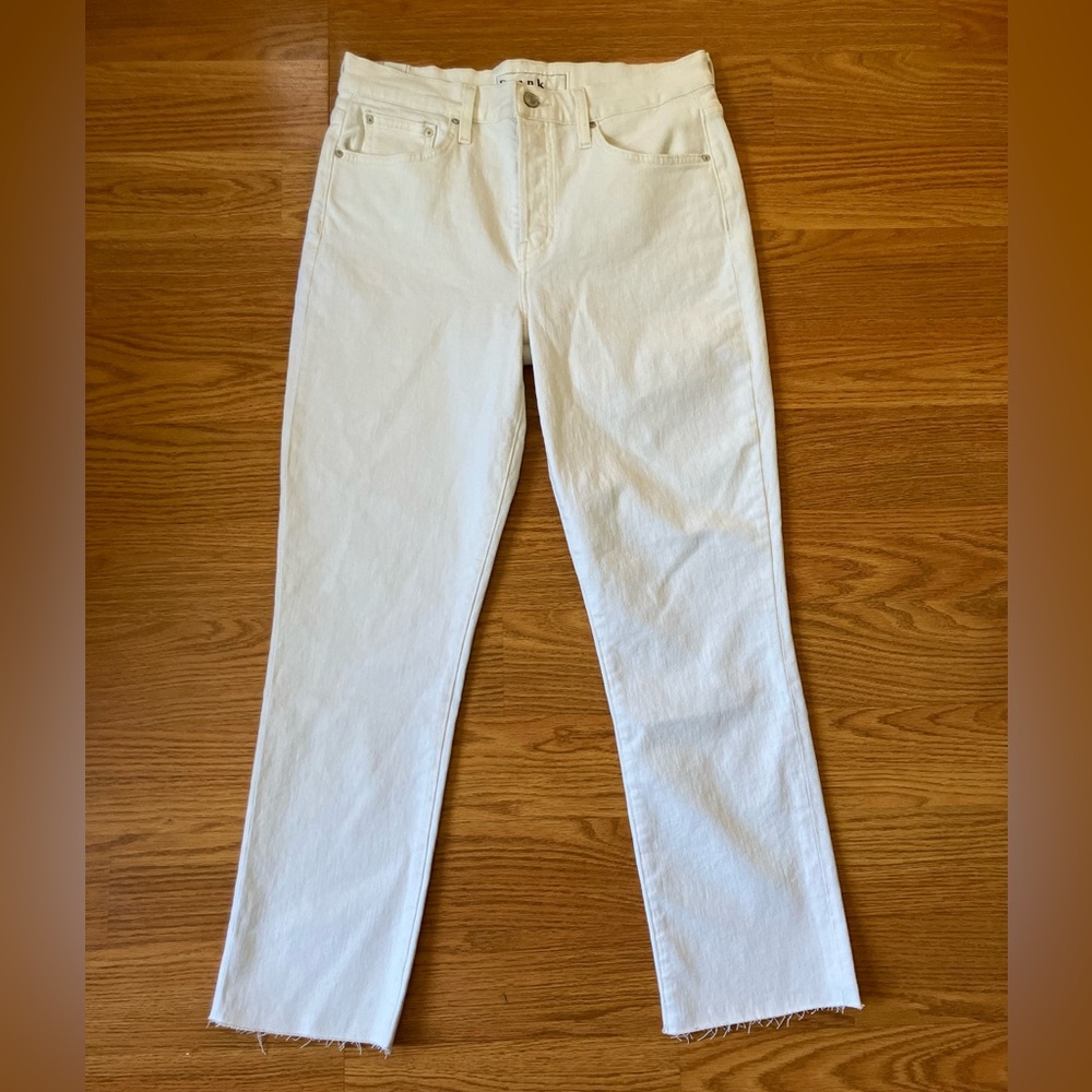 Frank & Eileen Cork Jeans - White - Size 29